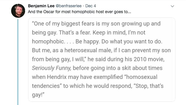 Image Kevin Hart Deletes Old Anti Gay Tweets After Being Chosen as Oscars Host Image #2