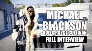 Michael Blackson Shows His Rolls Royce Cullinan (Full Interview)