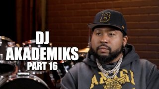 Image: Akademiks on Beef with Lil Baby After Pointing Out Painted Nails,Baby's New Music Flopping