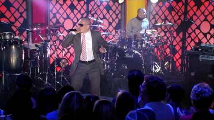 Pitbull Performs I Know You Want Me Calle Ocho [Jimmy Kimmel Live] | VladTV