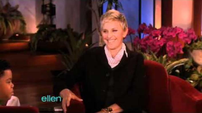 Lil' P-Nut The 2nd Grade Rapper Appears On Ellen Show | VladTV