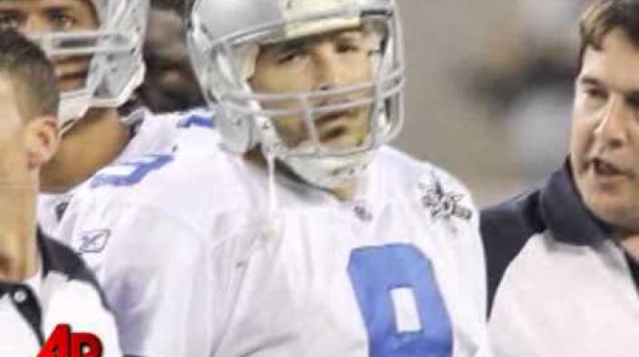 Cowboys QB Tony Romo Suffers Broken Collar Bone | VladTV