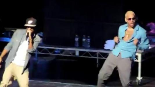 Big Sean Brings Out Chris Brown to Perform "My Last" | VladTV
