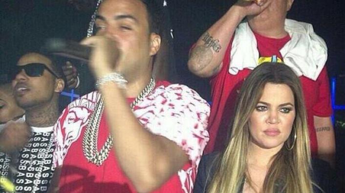 twitter captions khloe french montana party photo