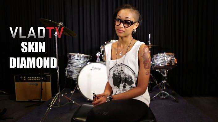 Exclusive Skin Diamond Opens Up About Three Way Relationship With A Woman 