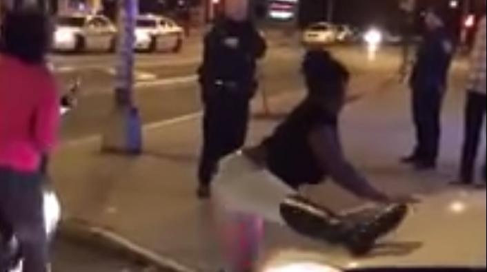 Police Officer Disciplined After Letting Women Twerk On His Police Car 