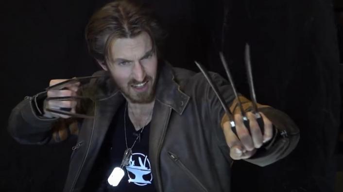 Man Creates Real Wolverine Claws and Puts Them to Use