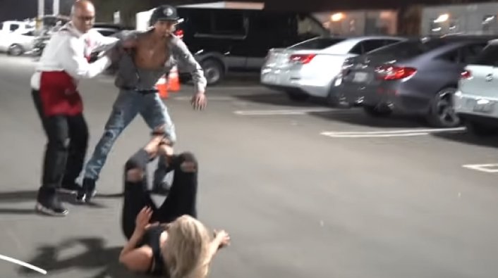 bar bouncer body slams a woman bar bouncer body slams a woman