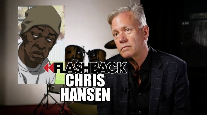 EXCLUSIVE: Chris Hansen Gets Confronted by "The Booty Warrior " from The Boondocks (Flashback) - Vimarsana News