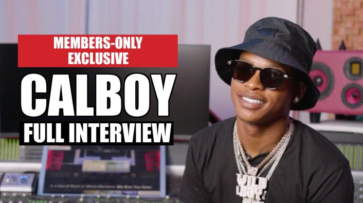 Calboy Toes Rapper Calboy (Members Only Exclusive) | VladTV