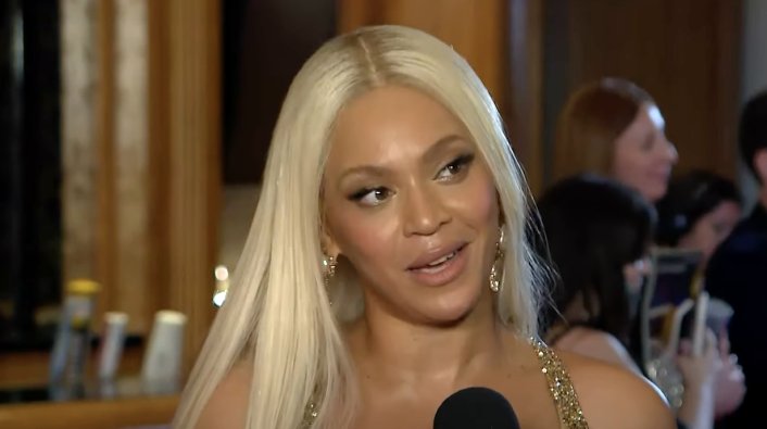 Beyoncé Gets Emotional After Album of the Year Win at Grammys | VladTV