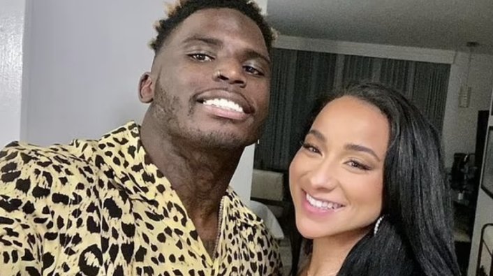 Article Image: Tyreek Hill's Wife, Keeta Vaccaro, Files for Divorce Following Domestic Dispute