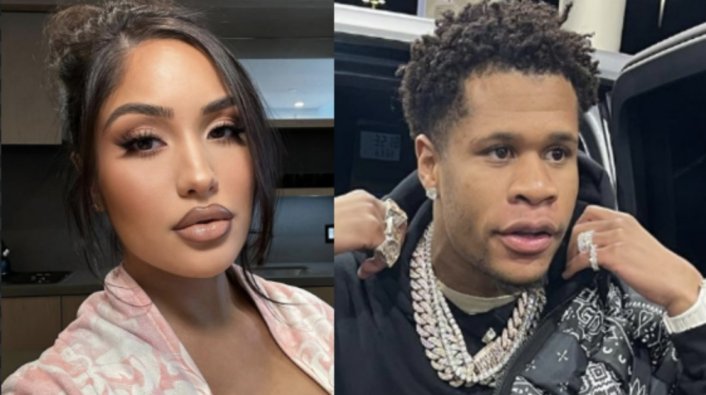 Article Image: Devin Haney's Baby Mama, Leena Sayed, Granted Restraining Order Against Him