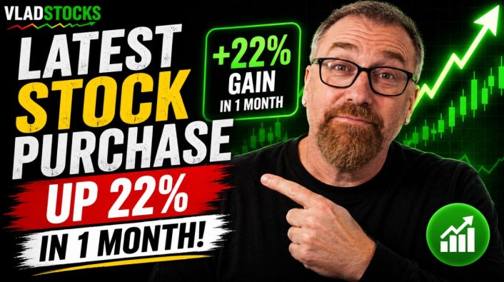 EXCLUSIVE: VladStocks: Latest Stock Purchase Up 22% in 1 Month