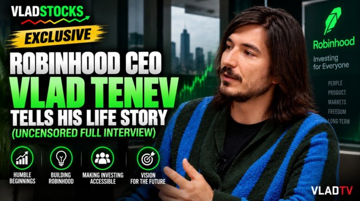VladStocks Exclusive: Robinhood CEO Vlad Tenev Tells His Life Story (Uncensored Full Interview)