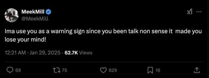 Image: Meek Mill Reignites Beef with DJ Akademiks Amid Reported Twitch Ban Image #3