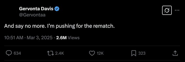 Image: Lamont Roach and Gervonta Davis Trade Shots Online, Gervonta Says Fight Was Taken from Him Image #8