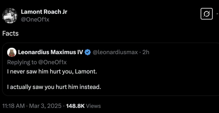 Image: Lamont Roach and Gervonta Davis Trade Shots Online, Gervonta Says Fight Was Taken from Him Image #12