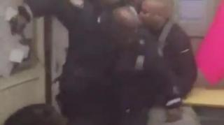 NYPD Officer Shown Repeatedly Striking Teen with Baton Inside High School