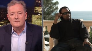 Piers Morgan Calls Kanye a 'Big Baby' For Walking Out During Argument Over X Follower Count
