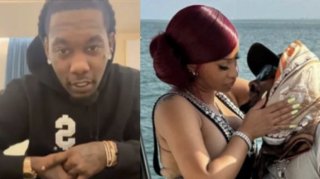 Offset Deactivates Social Media as Fans Say Cardi B Matched Son's Braids to Stefon Diggs'