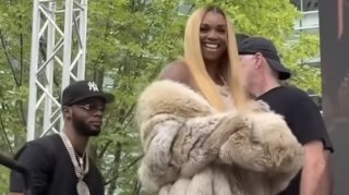 Claressa Shields Sparks Buzz at Weigh-In with Possible "Papoose" Tattoo