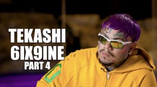 Tekashi 6ix9ine on His Name, Face Tattoos, Rainbow Hair, Scum Gang