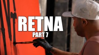 Legendary Artist Retna Paints a Custom Piece for DJ Vlad
