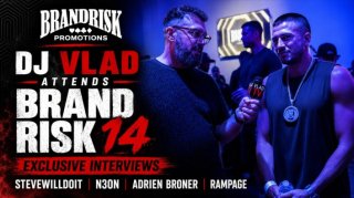 DJ Vlad Attends Brand Risk 14, Interviews SteveWillDoIt, N3ON, Adrien Broner & Rampage